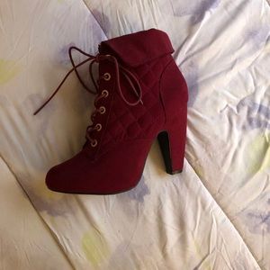 Red booties